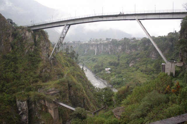 The Banos Bridge Jump