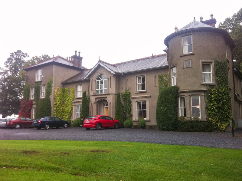 The amazing Bansha castle where we spent 4 days living