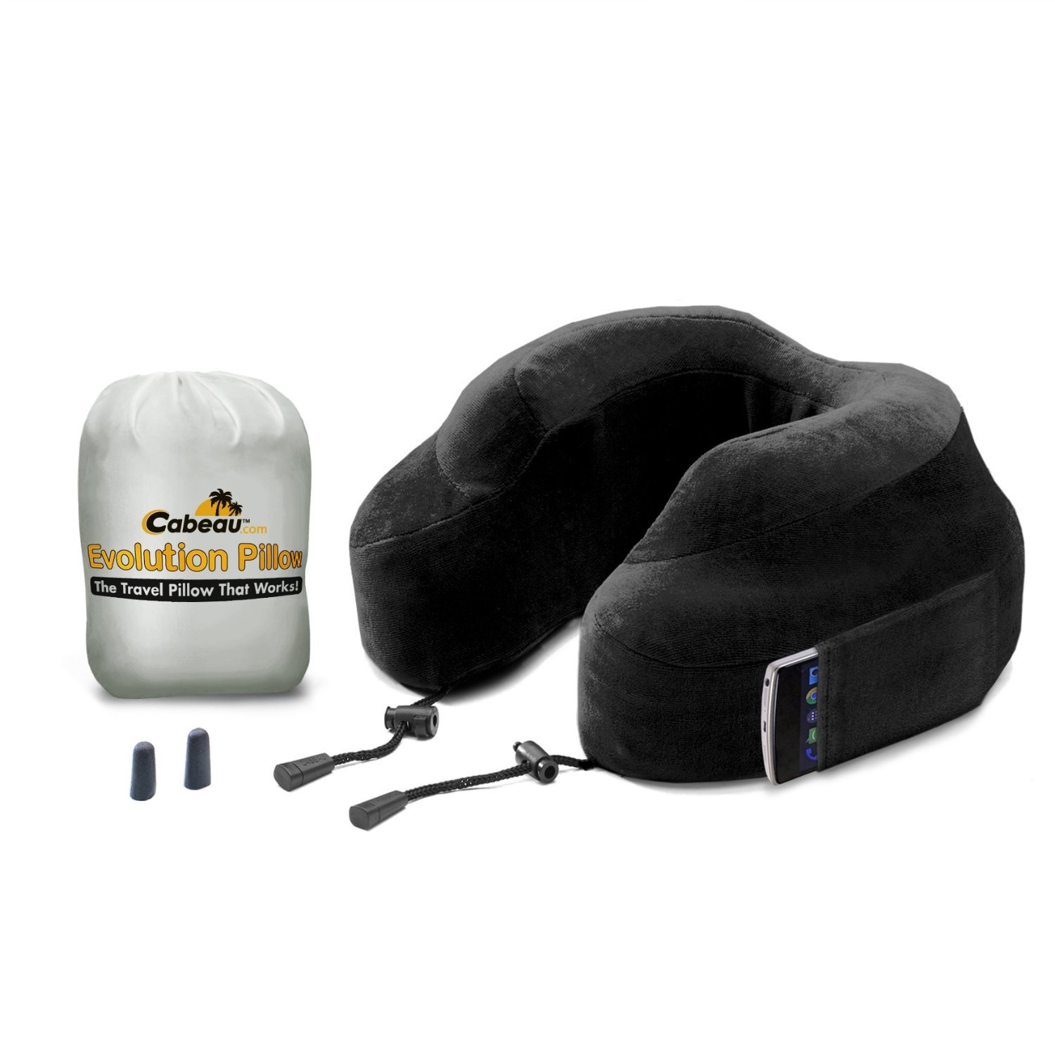 Cabeau Evolution Luxury Memory Foam Travel Pillow - Best Travel Pillow